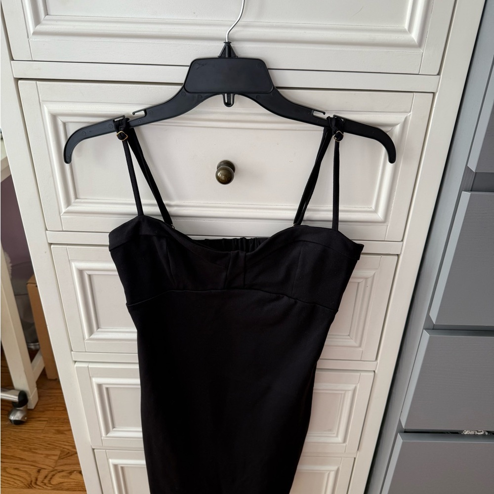 Free People Intimately Black Probably Should Bodycon Mini Fitted Dress M
